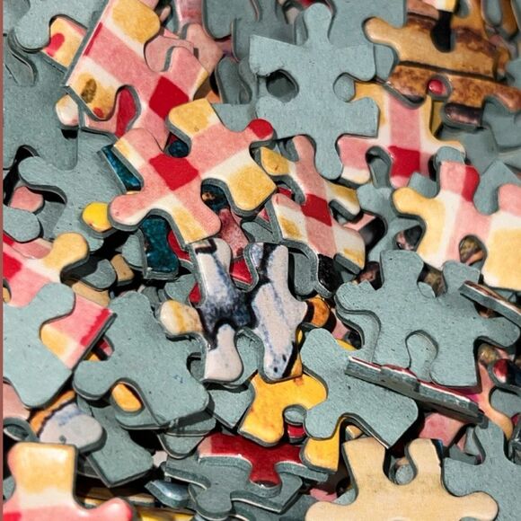 Vintage MARY ENGELBREIT Princess Of Quite A Lot 1000 Piece Puzzle Fink & CO - Picture 2 of 6